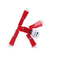 Фігурка для анімаційної творчості STIKBOT Червоне худі (TST616-23UAKDH)