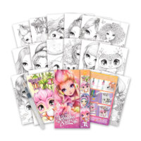 Набір для творчості Nebulous Stars Розмальовка з водою, білі аркуші: Візьми в дорогу (11452)