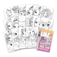 Набір для творчості Nebulous Stars Розмальовка з водою, білі аркуші: Візьми в дорогу (11452)