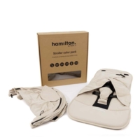 Набор текстиля к коляске Hamilton by Yoop X1 Plus / S1 Plus Cream White (65078) 