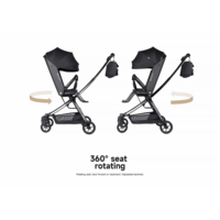 Прогулянкова коляска Qplay Qbook Black QBOOKBlack (7290116961651)