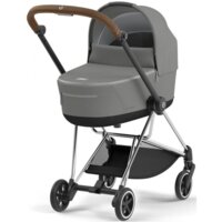 Коляска 2 в 1 Cybex Mios 4.0 Mirage Grey, шасси Chrome Brown (250709290873)