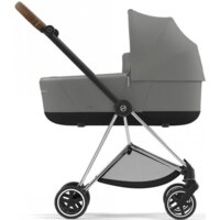 Коляска 2 в 1 Cybex Mios 4.0 Mirage Grey, шасси Chrome Brown (250709290873)