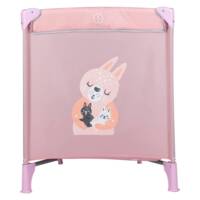 Ліжко-манеж дитяче FreeON Travel Love Pink (44312)