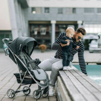 Прогулянкова коляска FreeON LUX Grey (44534)