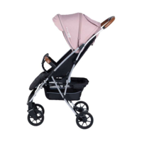 Прогулянкова коляска FreeON LUX Premium Light Grey-Black (44695)