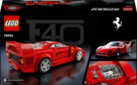 Конструктор LEGO Speed Champions Суперкар Ferrari F40, 318 деталей (76934)