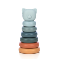 Силіконовий сортер FreeON Вежа ведмедик (46231) 