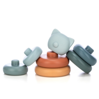 Силіконовий сортер FreeON Вежа ведмедик (46231)