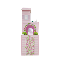 Дерев'яний іграшковий будиночок FreeON, рожевий (47290)