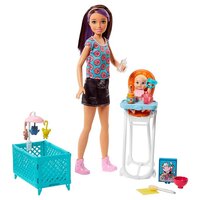 Ігровий набір Mattel Barbie Піклування Догляд за малюками (FHY97)