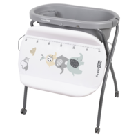 Детская ванночка FreeON с пеленальным столиком Elephants (48648) 