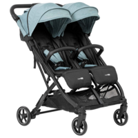Прогулянкова коляска FreeON Active TWIN, чорно-зелена (49720)