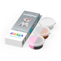 Набір пластиліну Ліпака Собачі історії: Бультер'єр (30119-UA01)