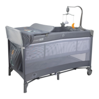 Ліжко-манеж FreeON  з другим ярусом Elephants (81514) 