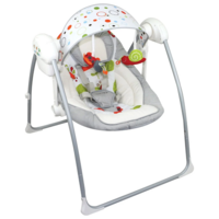 Гойдалка дитяча FreeON RELAX White-Grey (60700) 