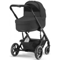 Коляска 3 в 1 Cybex Balios S BLK Moon Black с автокреслом Aton B2 (522005361)