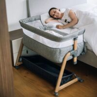 Дитяче приставне ліжечко FreeON BLISS (49584)