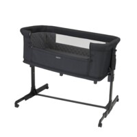 Приставне ліжечко-манеж Espiro Cloud 10 Black Shadow (5905683800679)