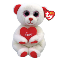 М'яка іграшка TY Beanie babies Біла ведмедиця DESI, 22 см (41047) 