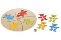 Настільна гра Goki Веселі ведмежатка (56941G)