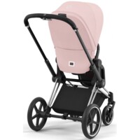 Коляска 2 в 1 Cybex Priam Peach Pink, шасі Chrome Black (829763499)