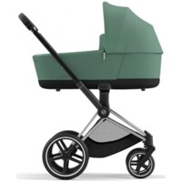 Коляска 2 в 1 Cybex Priam Leaf Green, шасі Chrome Black (939773499)