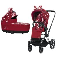 Коляска 2 в 1 Cybex Priam Lux Petticoat by Jeremy Scott, шасси Chrome Black (895717499) 