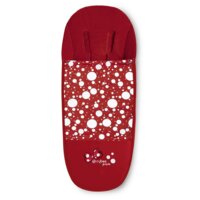 Коляска 2 в 1 Cybex Priam Lux Petticoat by Jeremy Scott, шасі Chrome Black + чохол для ніг (895717499-899)