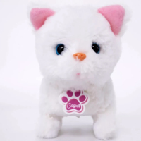 Интерактивная игрушка Pugs at Play Белый котенок Casper (ST-PAP06)