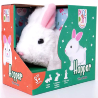 Інтерактивна іграшка Pugs at Play Білий кролик Hopper (ST-PAP10)