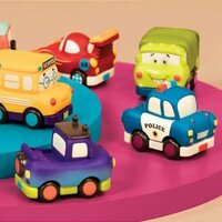 Інерційна машинка Battat Кумедний автопарк Джип (BX1501Z)