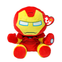 М’яка іграшка TY Marvel Залізна людина, 15 см (44005) 