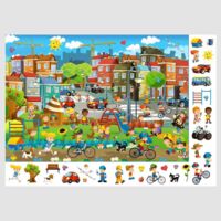 Книга "Великий виммельбух. У місті" (9789669367877)