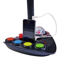 Музыкальный инструмент Диско Микрофон на стойке Simba 50-100 см (6834100)