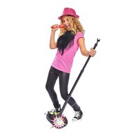 Музыкальный инструмент Диско Микрофон на стойке Simba 50-100 см (6834100)