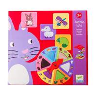 Тактильне лото Djeco Тварини (DJ08129) 