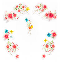 Набір наклейок для обличчя DJECO Весняна казка (DJ09212)