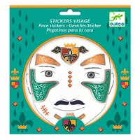 Набір наклейок для обличчя DJECO Король (DJ09216) 