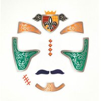 Набір наклейок для обличчя DJECO Король (DJ09216)