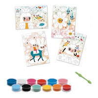 Набор для рисования песком DJECO Восхитительно мило (DJ08678)