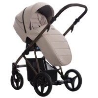 Коляска 2 в 1 Bebetto Flavio Choco 2, капучино (503.12.23.CP02)