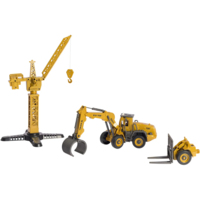 Машинка-конструктор OTAMANKO Навантажувач вилочний/з грейфером для деревини 2 в 1 (YW9101C) 