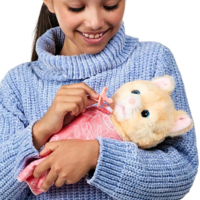 Интерактивная игрушка Little Live Pets Котенок-обнимашка Джинджер (26492)