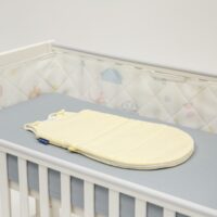 Зимова постіль Sonto Sleepset Лимонний туман, з прямими кутами, 120 х 60 см (0108) 