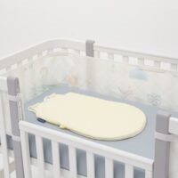 Зимова постіль Sonto Sleepset Лимонний туман, із заокругленими кутами, 120 х 60 см (0109) 