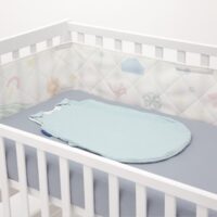 Літня постіль Sonto Sleepset М'ятне срібло, з прямими кутами, 120 х 60 см (0220) 