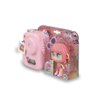 Мини-кукла Trotties Софи с сумкой-фотоаппаратом, розовая (TFT21000A)