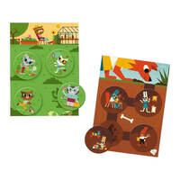 Дитяче лото Djeco Забавні тварини (DJ08127)