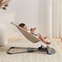 Шезлонг BABYBJÖRN Balance Soft Cotton/Jersey Beige/Grey (7317680051837)